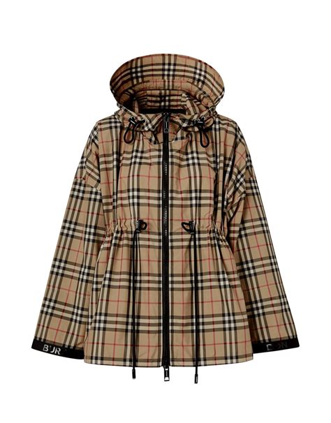 burberry skepta jacket tie dye|Burberry Logo Tape Vintage Check Hooded Jacket .